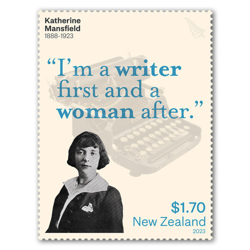 2023 Katherine Mansfield 1888-1923 $1.70 Stamp | NZ Post Collectables