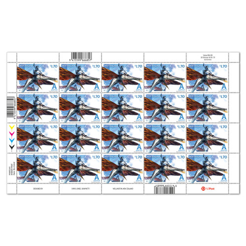 2023 Avatar - The Way of Water - Jake Sully $1.70 Stamp Sheet | NZ Post Collectables
