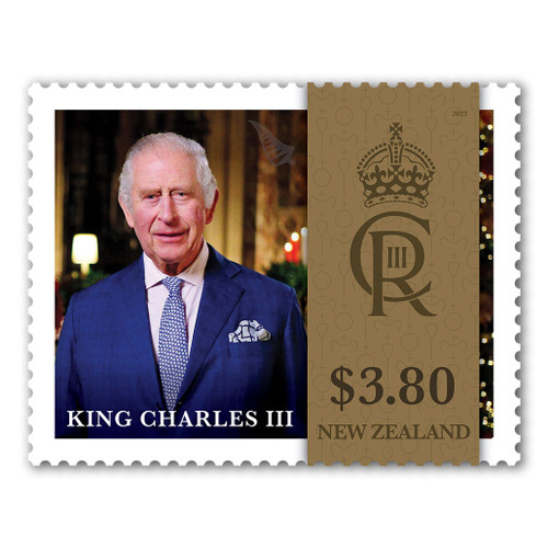 2023 King Charles III $3.80 Stamp | NZ Post Collectables