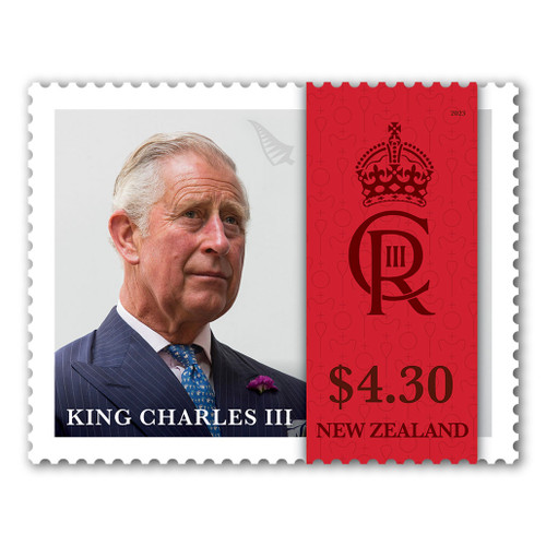 2023 King Charles III $4.30 Stamp | NZ Post Collectables