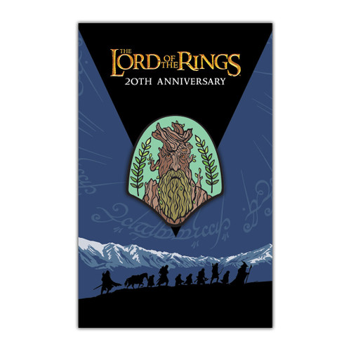 The Lord of the Rings 20th Anniversary 'Treebeard' enamel pin | NZ Post Collectables
