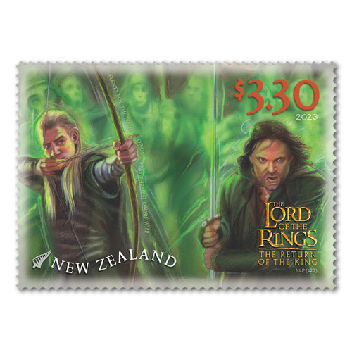 2023 The Lord of the Rings: The Return of the King 20th Anniversary The Army of the Dead $3.30 Stamp | NZ Post Collectables