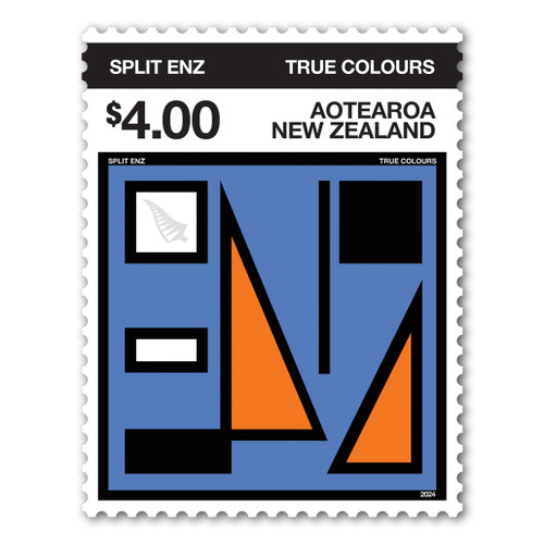 2024 Split Enz True Colours $4.00 Stamp | NZ Post Collectables