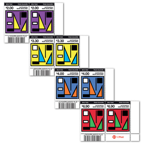 2024 Split Enz True Colours Set of Logo Blocks | NZ Post Collectables