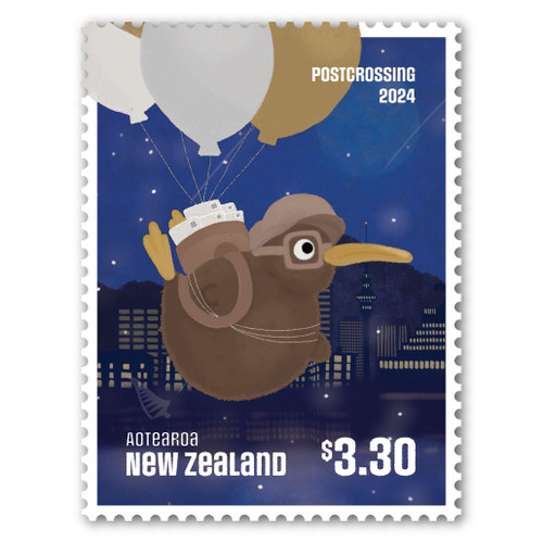 2024 Postcrossing $3.30 Stamp | NZ Post Collectables