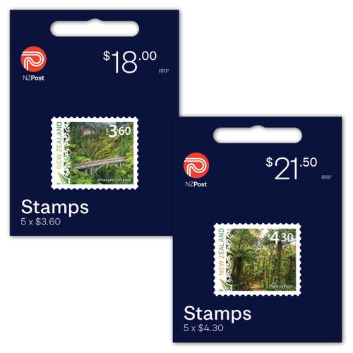 2024 Scenic Definitives Set of Self-adhesive Booklets | NZ Post Collectables