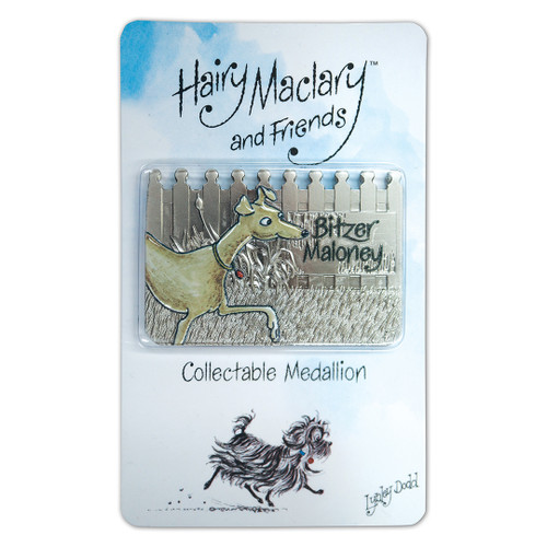 Hairy Maclary and Friends - Bitzer Maloney Medallion | NZ Post Collectables