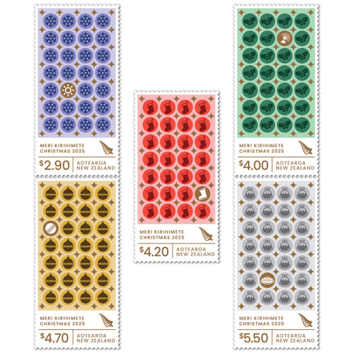 Christmas 2025 Set of Mint Stamps | NZ Post Collectables