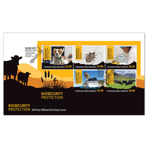 Biosecurity Protection Miniature Sheet First Day Cover | NZ Post Collectables