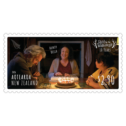 Hunt for the Wilderpeople - Aunty Bella $2.90 Stamp | NZ Post Collectables