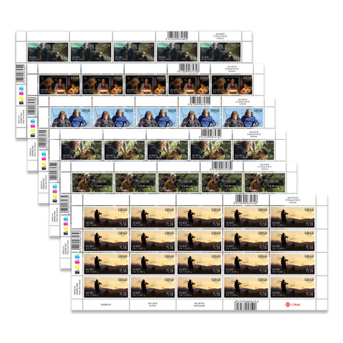 Hunt for the Wilderpeople Set of Stamp Sheets | NZ Post Collectables