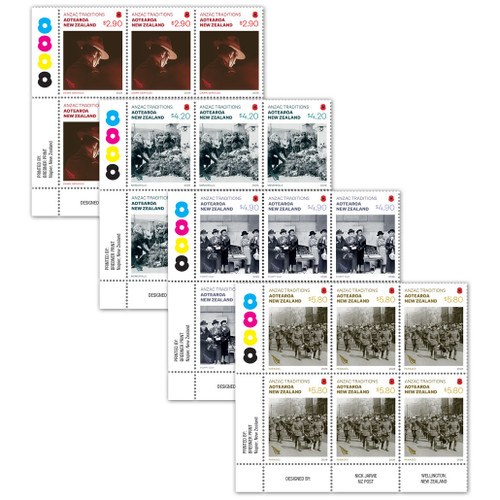 ANZAC Traditions Set of Plate Blocks | NZ Post Collectables