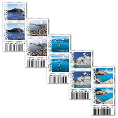 2026 Scenic Definitives Set of Barcode A Blocks | NZ Post Collectables