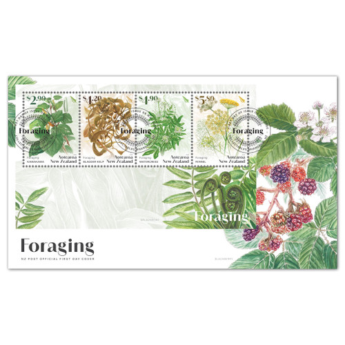 Foraging Miniature Sheet First Day Cover | NZ Post Collectables