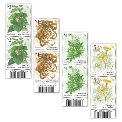 Foraging Set of Barcode A Blocks | NZ Post Collectables