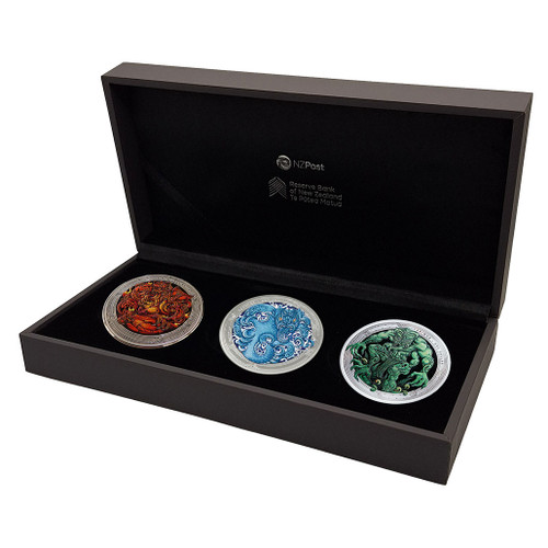 Taniwha Silver Proof Coin Set | NZ Post Collectables