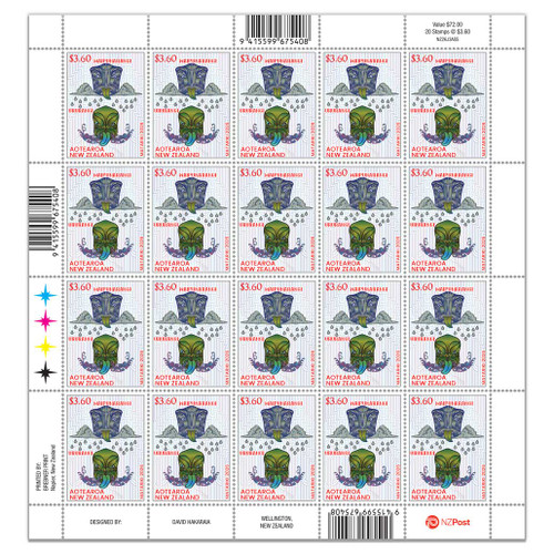 2026 Matariki - Waipunarangi and Ururangi $3.60 Stamp Sheet | NZ Post Collectables