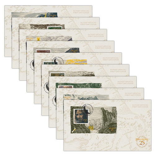 2026 The Lord of the Rings 25th Anniversary Miniature Sheet First Day Cover | NZ Post Collectables