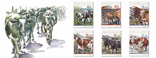 1997 Year of the Ox - New Zealand Cattle