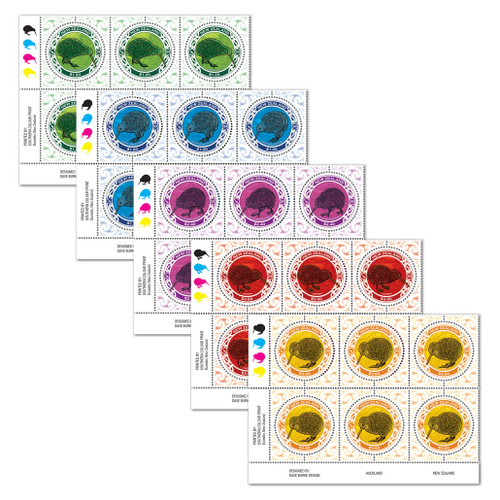 2018 Round Kiwi Set of Plate Blocks | NZ Post Collectables