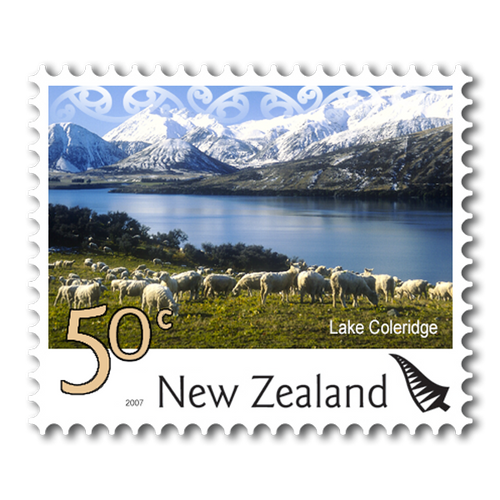 2007 Scenic Definitives 50c Stamp