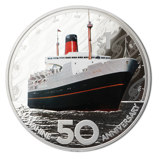 2018 Wahine 50 Anniversary Silver Proof Coin