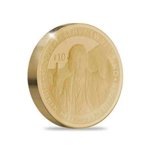The Hobbit: An Unexpected Journey Premium Gold Coin | NZ Post Collectables