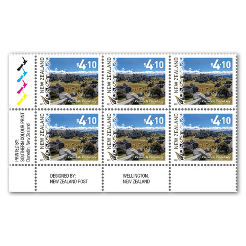 2021 Scenic Definitives Set of Plate Blocks | NZ Post Collectables