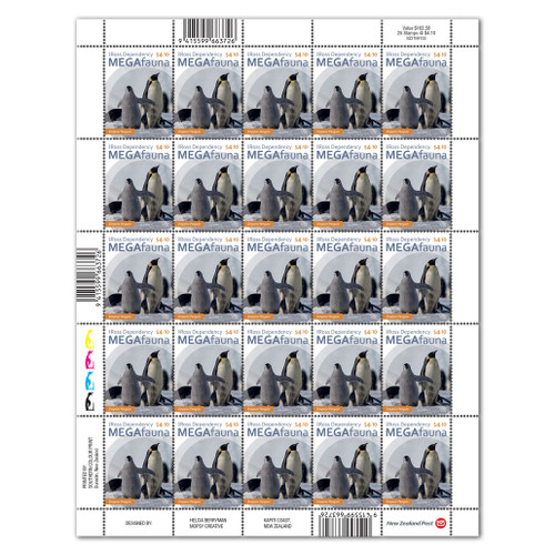 2021 Ross Dependency - Megafauna $4.10 Stamp Sheet | NZ Post Collectables