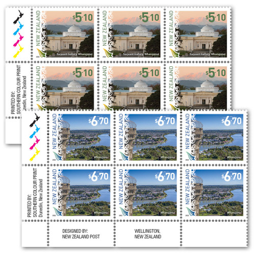 2022 Scenic Definitives Set of Plate Blocks | NZ Post Collectables