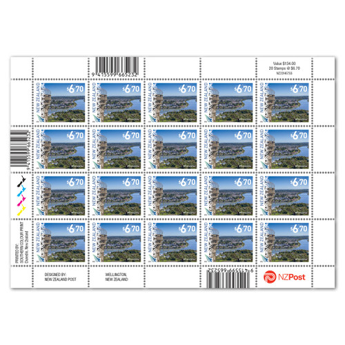 2022 Scenic Definitives $6.70 Stamp Sheet | NZ Post Collectables