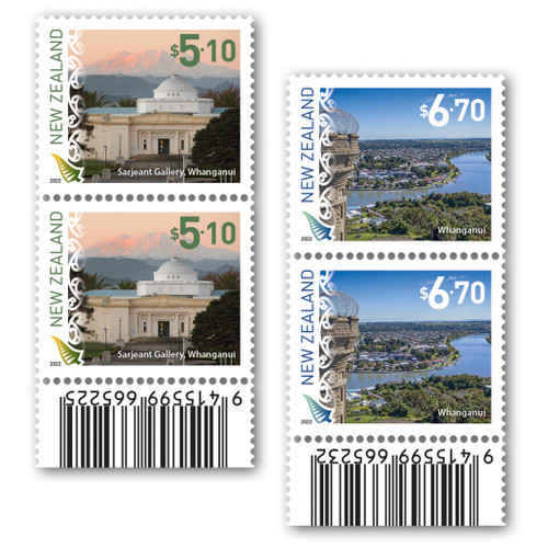2022 Scenic Definitives Set of Barcode A Blocks | NZ Post Collectables