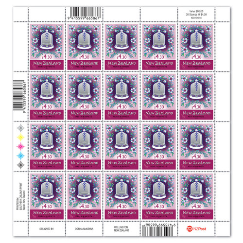 Christmas 2022 $4.30 Stamp Sheet | NZ Post Collectables