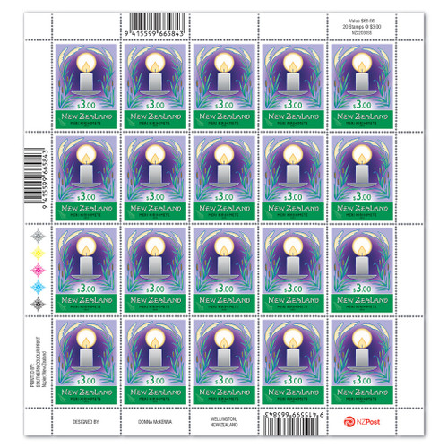 Christmas 2022 $3.00 Stamp Sheet | NZ Post Collectables