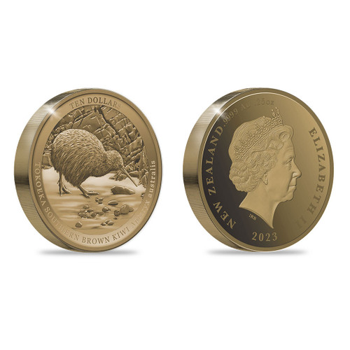 2023 Kiwi .25oz gold proof coin | NZ Post Collectables