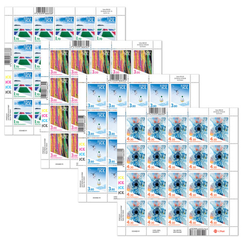 2022 Ross Dependency - Science on Ice Set of Stamp Sheets | NZ Post Collectables