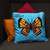 Enid Hunter Butterflies 1970 Glade Copper Butterfly 1/2c Cushion Cover 3 | NZ Post Collectables