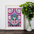 Matariki 2024 Limited Edition Print Wellness in Frame | NZ Post Collectables
