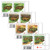 Native Frogs Set of Logo Blocks | NZ Post Collectables