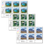 2020 Scenic Definitives Set of Plate Blocks