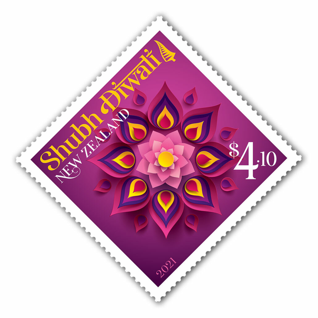 2021 Shubh Diwali $4.10 Stamp | NZ Post Collectables