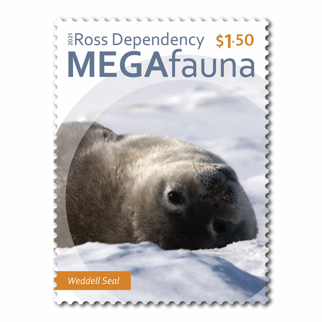 2021 Ross Dependency - Megafauna $1.50 Stamp | NZ Post Collectables