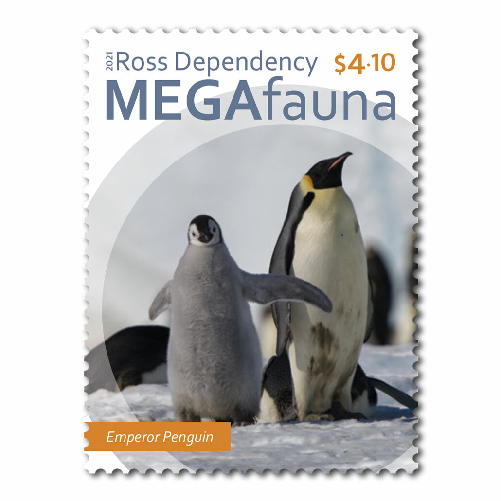 2021 Ross Dependency - Megafauna $4.10 Stamp | NZ Post Collectables