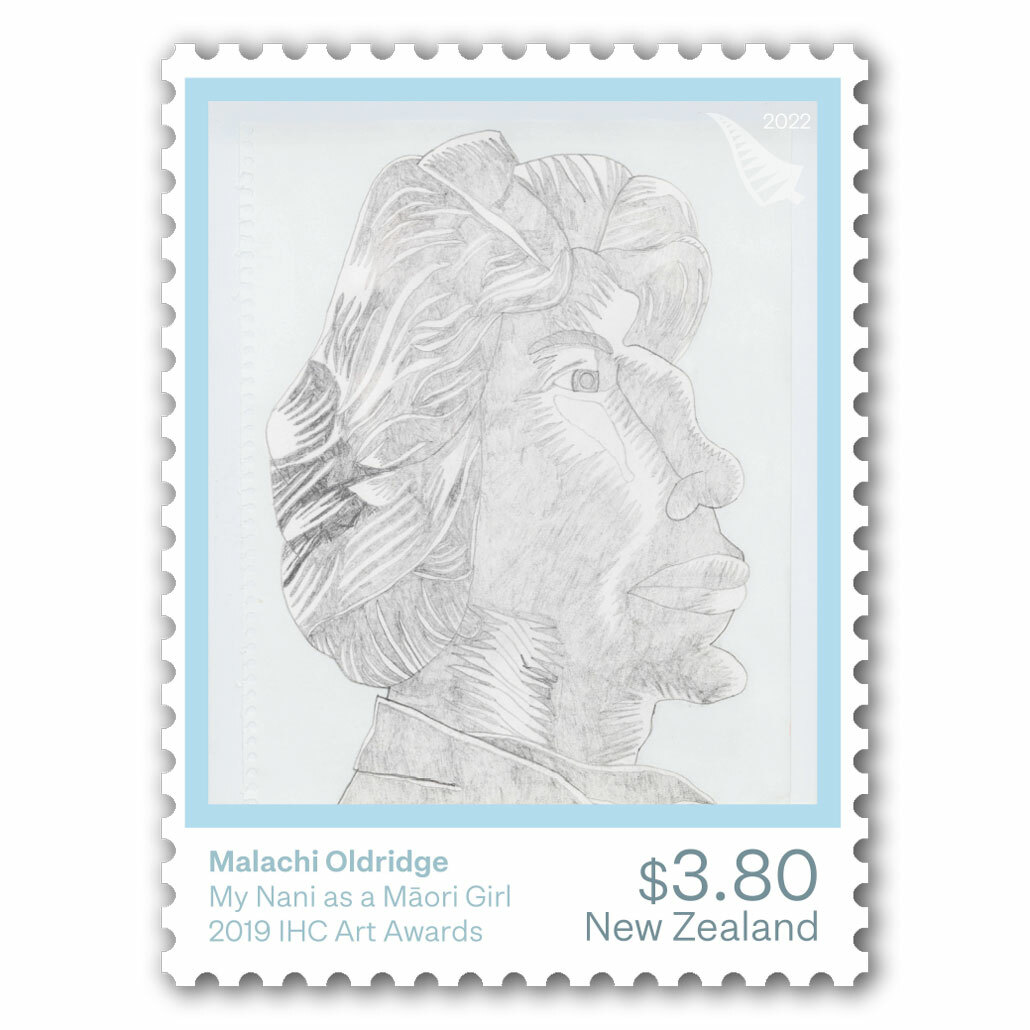 2022 IHC Art Awards $3.80 Stamp | NZ Post Collectables