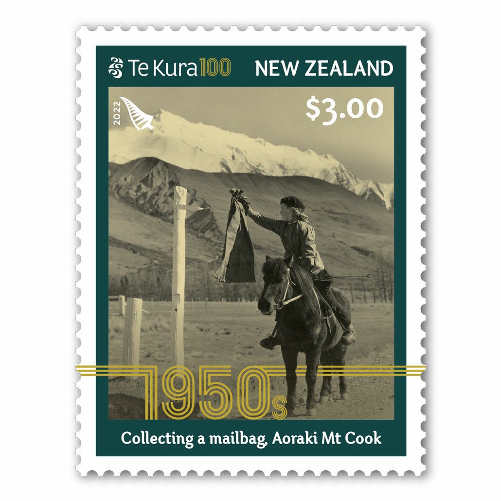 Te Kura 100 $3.00 Stamp | NZ Post Collectables