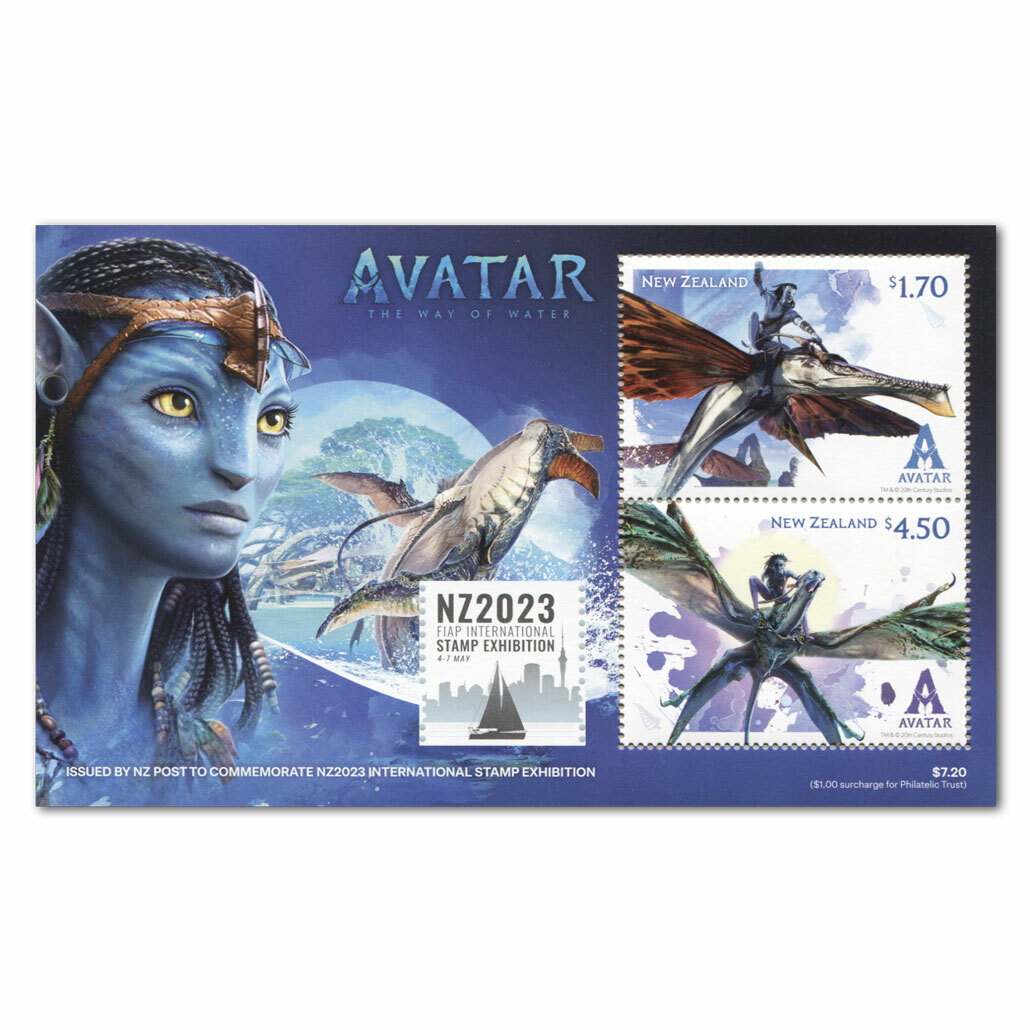 NZ2023 International Stamp Exhibition Miniature Sheet - Avatar | NZ Post Collectables