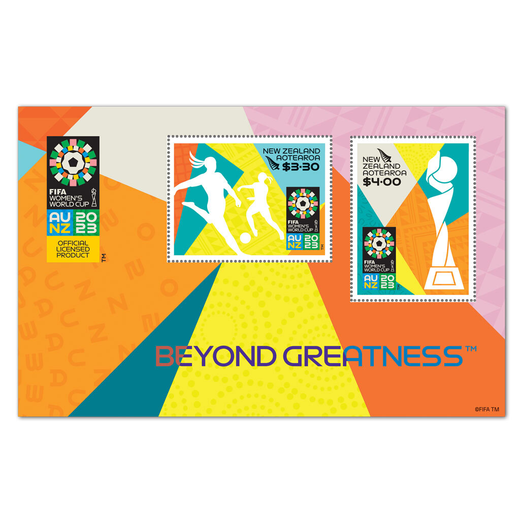 Fifa Woman's World Cup 2023 Miniature Sheet | NZ Post Collectables