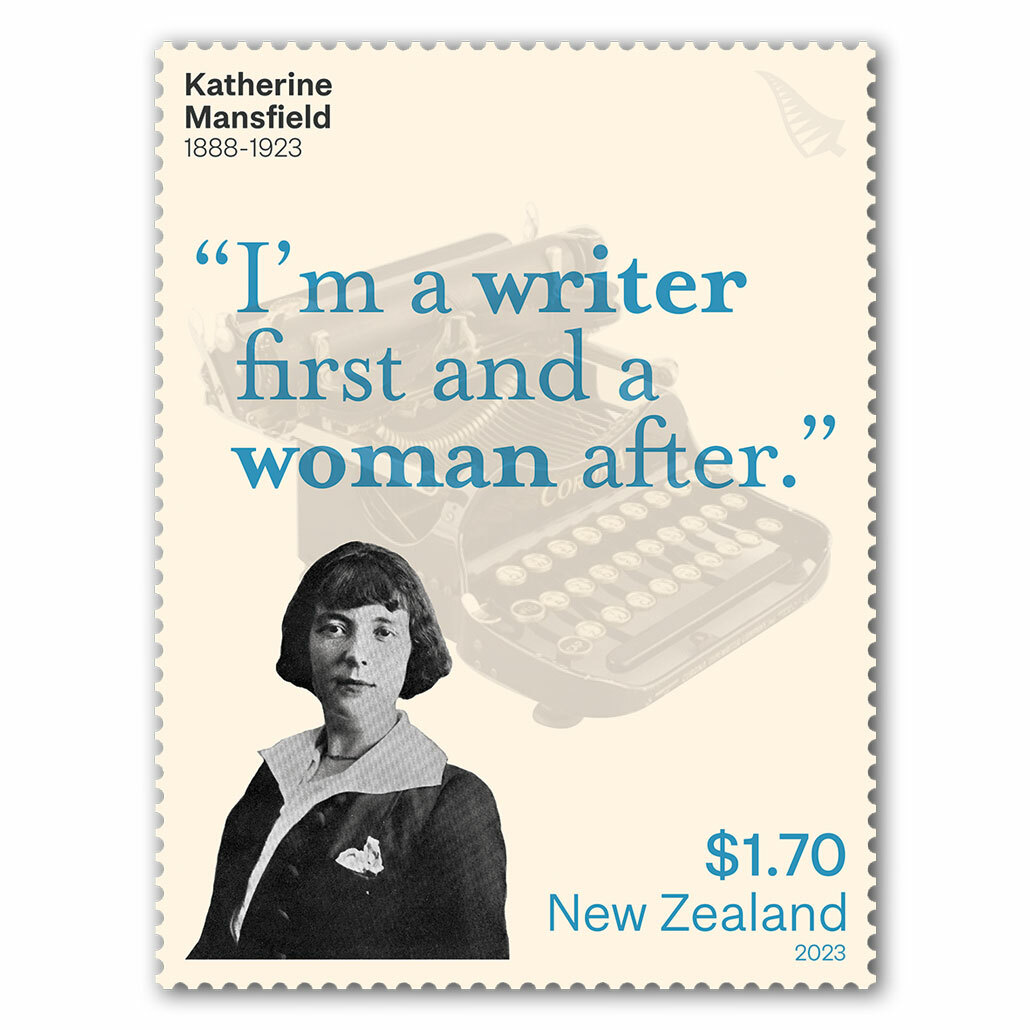 Katherine Mansfield 1888-1923 $1.70 single stamp | NZ Post Collectables