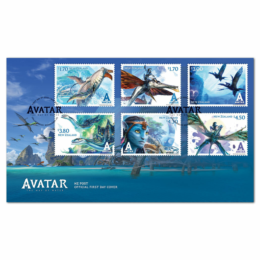 Avatar: The Way of Water first day cover | NZ Post Collectables