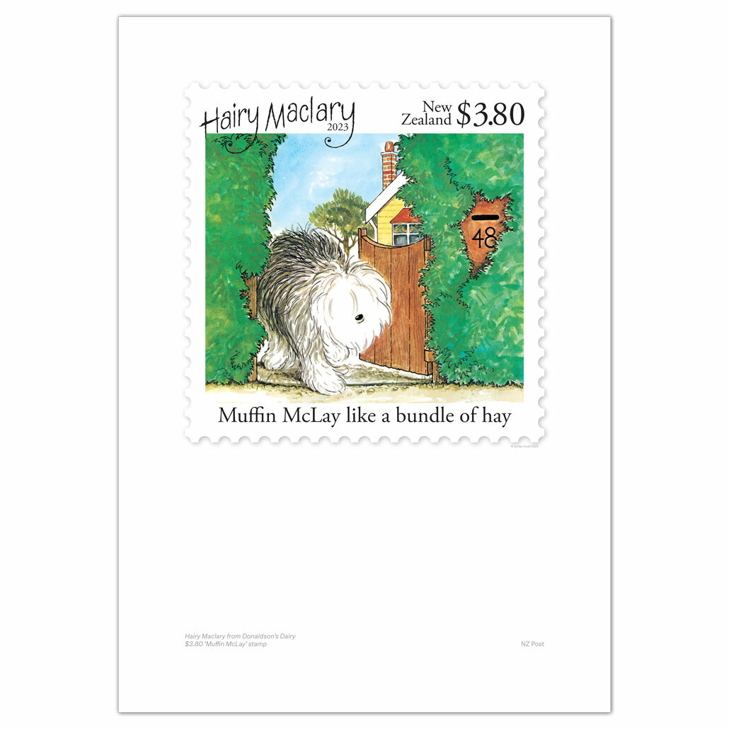 Hairy Maclary art print 4 | NZ Post Collectables